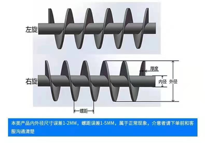 邵阳市不锈钢螺旋叶片无轴螺旋输送机 - 排名